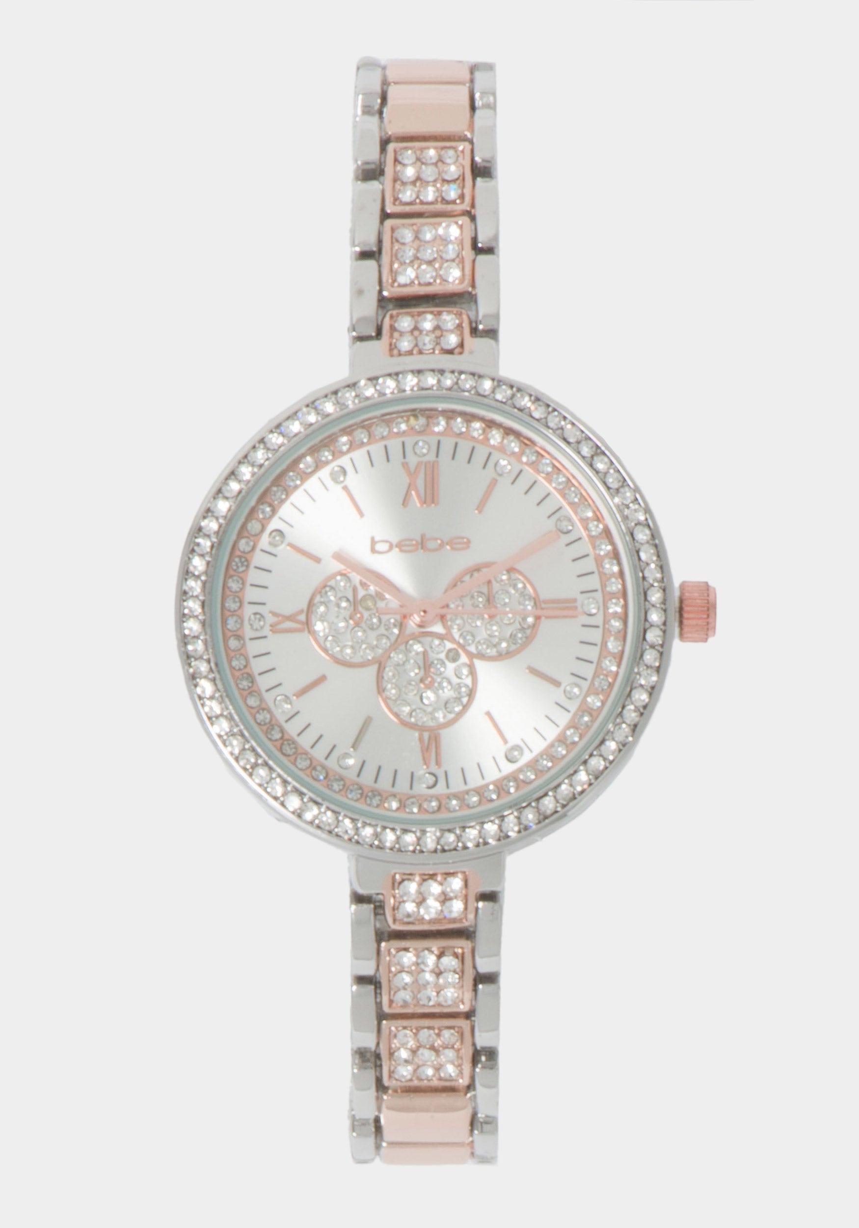 Two-Tone Rose Gold-Silver