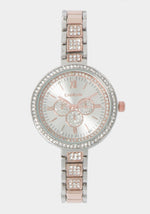 Two-Tone Rose Gold-Silver