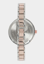 Two-Tone Rose Gold-Silver