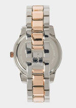 Two-Tone Rose Gold-Silver