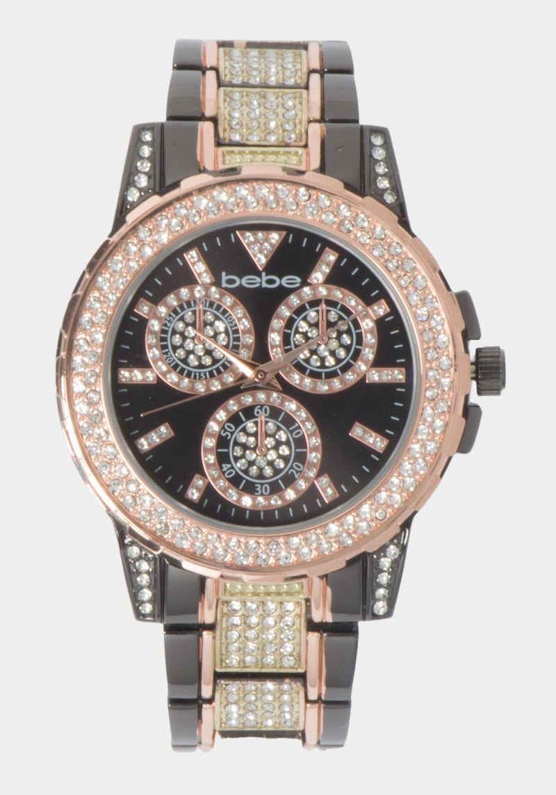 Tri-Tone Gun Metal-Gold-Rose Gold