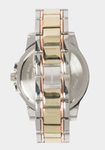Tri-Tone Silver-Gold-Rose Gold