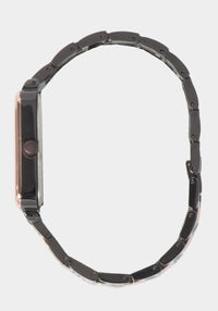 Two-Tone Gun Metal-Rose Gold