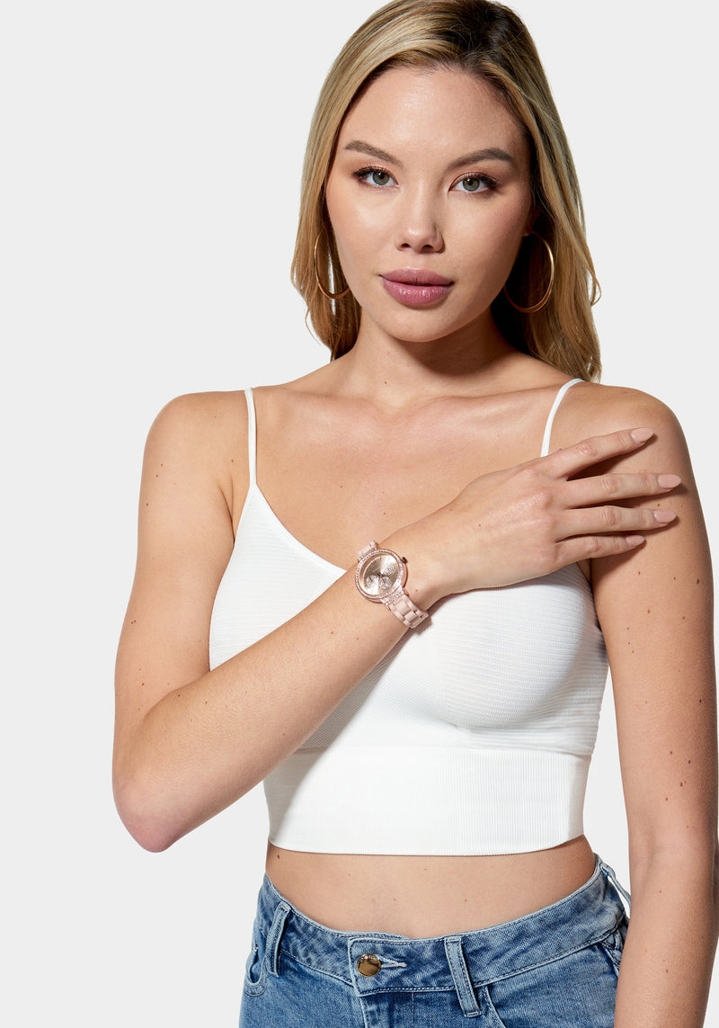 Two-Tone Rose Gold-Blush