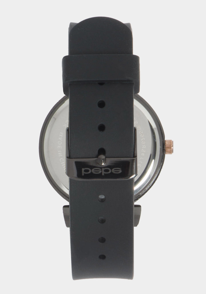 Two-Tone Rose Gold-Black