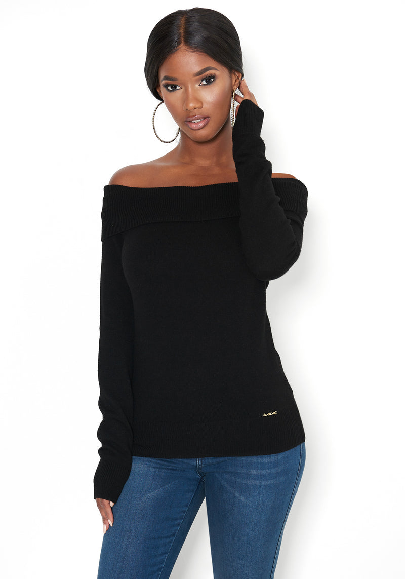 Bebe off the shoulder top clearance