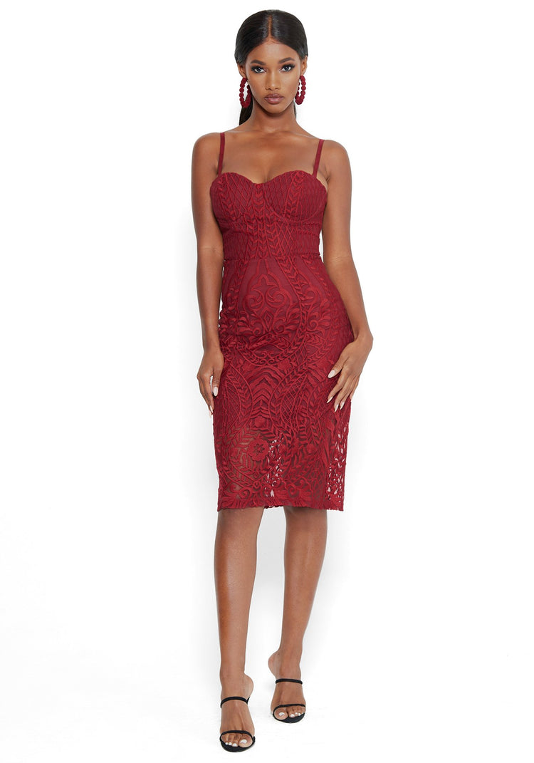 Bebe sales embroidered dress